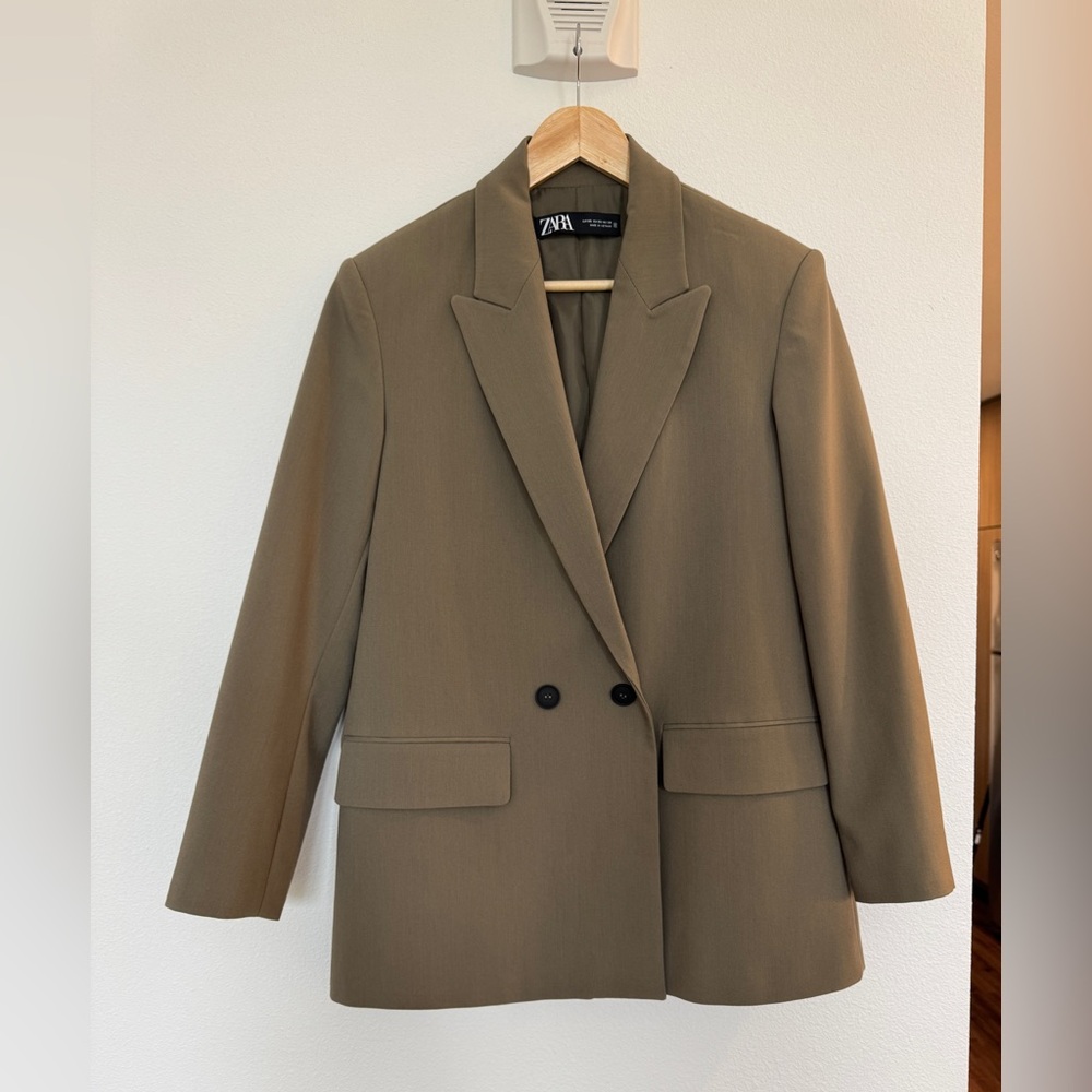 Zara olive blazer